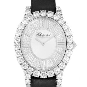 ショパール - ルール ドゥ ディアマン ミディアム オーバル | CHOPARD | 139383-1201 WG ダイヤモンド文字盤 手巻き サテン |