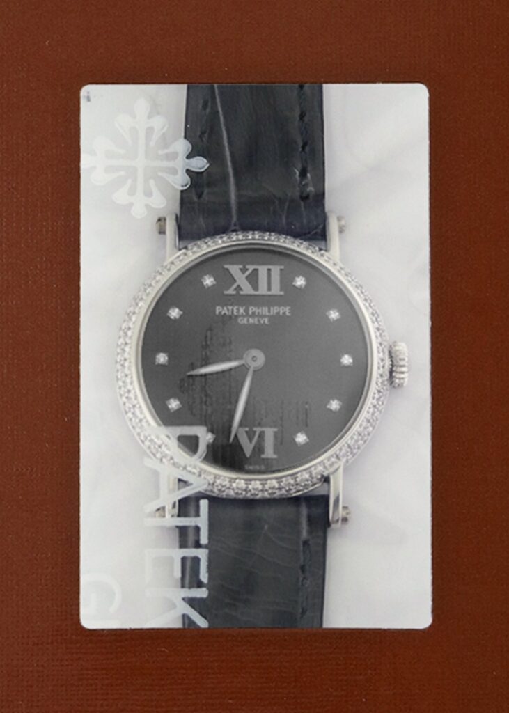 パテックフィリップ - カラトラバ ベゼルダイヤ | PATEK PHILIPPE | 4861G-001 | WG グレー文字盤 手巻き レザー | 2000年製 | レストア | 中古 |