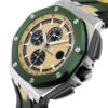 オーデマピゲ - ロイヤルオーク オフショア クロノグラフ | AUDEMARS PIGUET | 26400SO.OO.A054CA.01 | SS ベージュ文字盤 自動巻き ラバー | 中古 |