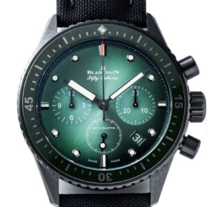 ブランパン - フィフティ ファゾムス バチスカーフ フライバック クロノグラフ | BLANCPAIN | 15200-0153-B52A | CE グリーン文字盤 自動巻き ナイロン | 委託品 | 中古 |
