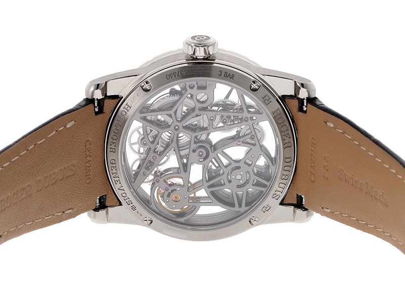 ロジェデュブイ - エクスカリバー42 オートマティック | ROGER DUBUIS | DBEX0507 スケルトン WG スケルトン文字盤 自動巻き レザー | 委託品 | 中古 |