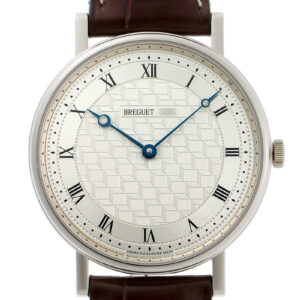 ブレゲ - クラシック アールデコ | Breguet | 5967BB/11/9W6 | WG シルバー文字盤 手巻き レザー |