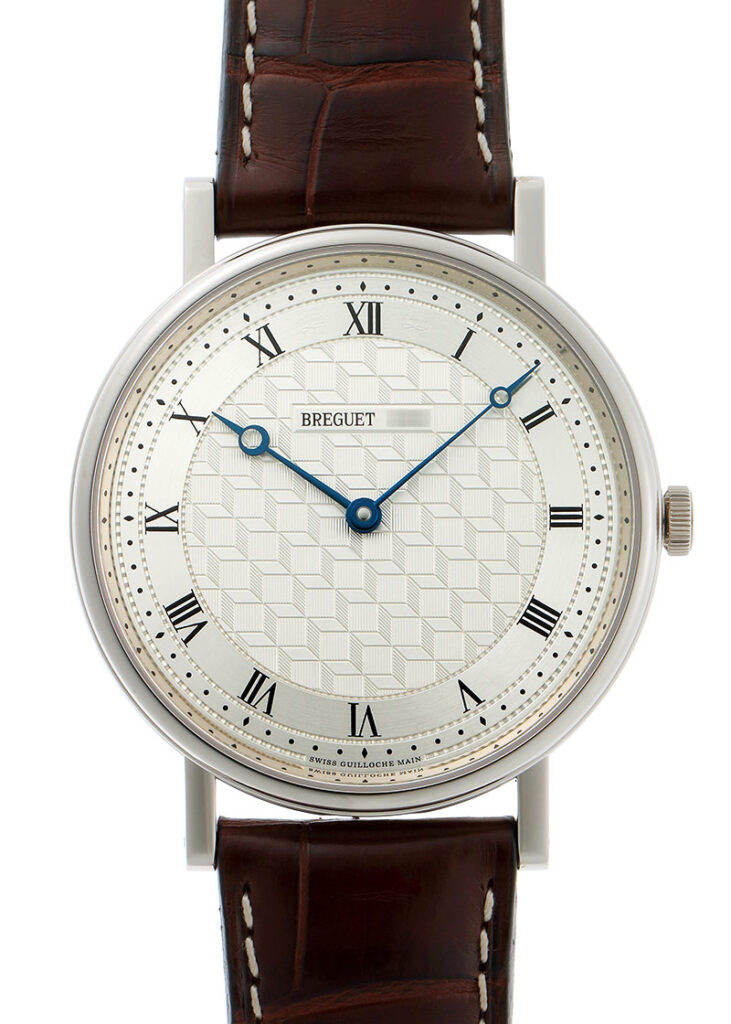 ブレゲ - クラシック アールデコ | Breguet | 5967BB/11/9W6 | WG シルバー文字盤 手巻き レザー |