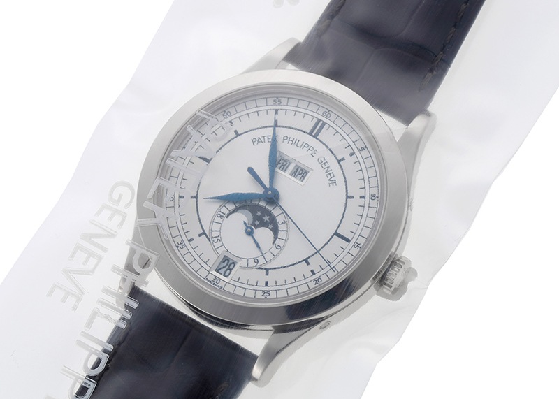 パテックフィリップ - アニュアルカレンダー | PATEK PHILIPPE | 5396G-001 | WG シルバー文字盤 自動巻き レザー | レストア | 中古