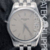 パテックフィリップ - カラトラバ | PATEK PHILIPPE | 5127/1G-001 | WG シルバー文字盤 自動巻き ブレスレット | レストア | 中古