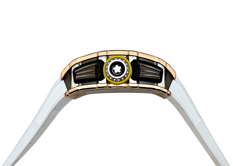 リシャールミル - RM11-03 オートマティック フライバック クロノグラフ ベゼルダイヤ | RICHARD MILLE | RM11-03| PG/TI スケルトン文字盤 自動巻き ラバー | 委託品 | 中古