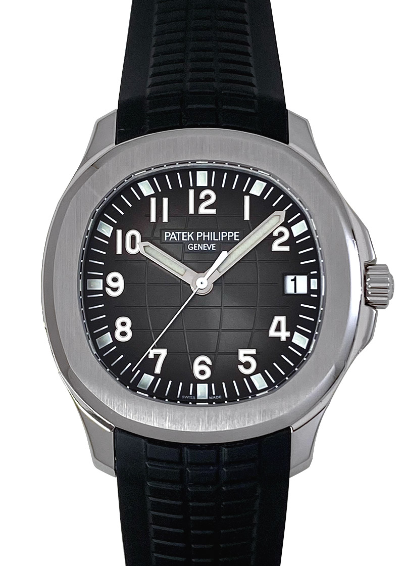 パテックフィリップ - アクアノート エクストララージ | PATEK PHILIPPE | 5167A-001 | SS 黒文字盤 自動巻き ラバー | 委託品 | 中古