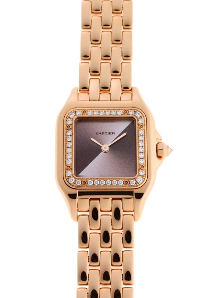カルティエ - パンテール ドゥ カルティエ | CARTIER | WJPN0035 | PG ブラウン文字盤 クォーツ ブレスレット | 中古