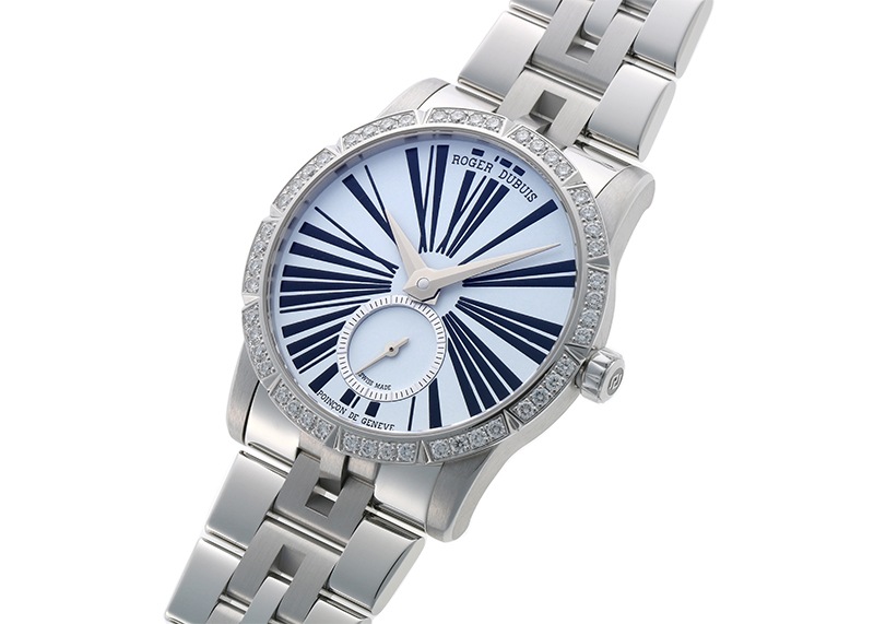ロジェデュブイ - エクスカリバー 36 ベゼルダイヤ | ROGER DUBUIS | DBEX0377 | SS 白文字盤 自動巻き ブレスレット | 中古