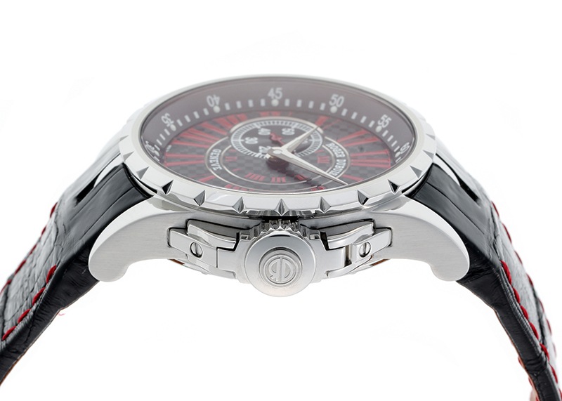 ロジェデュブイ - エクスカリバー | ROGER DUBUIS | EX42 77 9 MTE004 | SS カーボン文字盤 自動巻き レザー | 中古