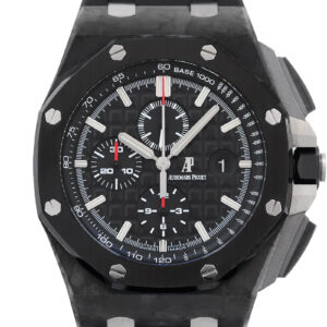 オーデマピゲ - ロイヤルオーク オフショア クロノグラフ | AUDEMARS PIGUET | 26400AU.OO.A002CA.01 | カーボン 黒文字盤 自動巻き ラバー | 委託品 | 中古
