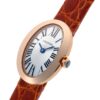 カルティエ - ミニ ベニュワール | CARTIER | W8000017 | RG シルバー文字盤 クォーツ レザー | 中古