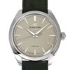 グランドセイコー - エレガンスコレクション ヨーロッパ100本限定 枯山水 | GRAND SEIKO | SBGY027(9R31-0AJ0) | SS シルバー文字盤 手巻きスプリングドライブ レザー | 委託品 | 未使用品