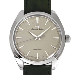 グランドセイコー - エレガンスコレクション ヨーロッパ100本限定 枯山水 | GRAND SEIKO | SBGY027(9R31-0AJ0) | SS シルバー文字盤 手巻きスプリングドライブ レザー | 委託品 | 未使用品
