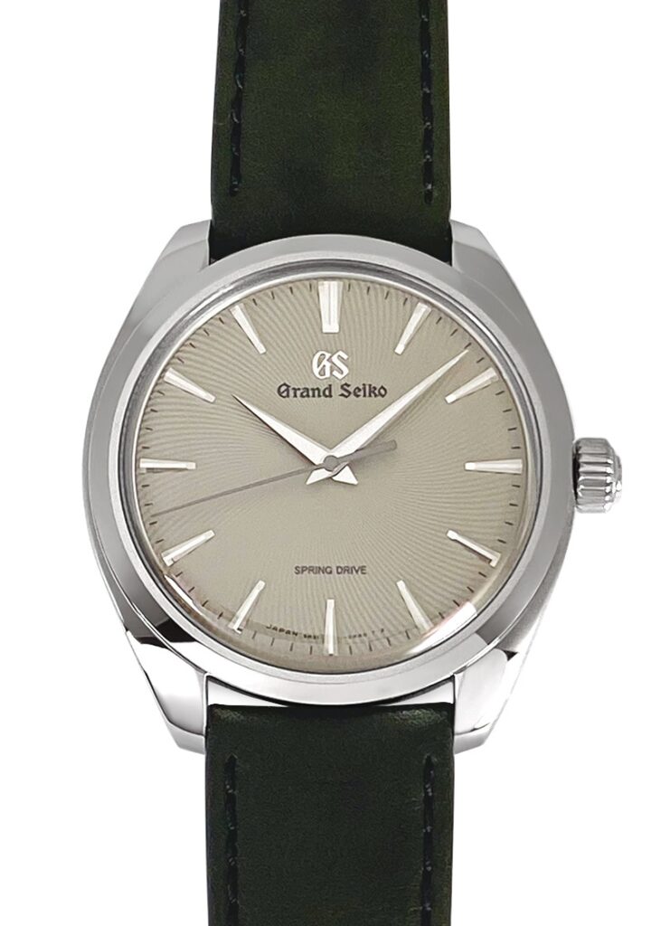 グランドセイコー - エレガンスコレクション ヨーロッパ100本限定 枯山水 | GRAND SEIKO | SBGY027(9R31-0AJ0) | SS シルバー文字盤 手巻きスプリングドライブ レザー | 委託品 | 未使用品
