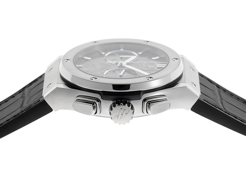 ウブロ - アエロフュージョン クロノグラフ | HUBLOT | 525.NX.0170.LR | TI スケルトン文字盤 自動巻き ラバーアリゲーター | 中古