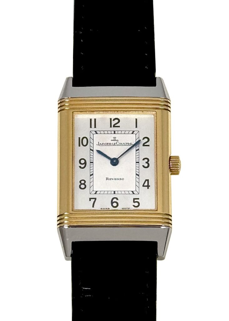 ジャガールクルト - レベルソ クラシック | JAEGER LECOULTRE | 252.5.47 | YG/SS シルバー文字盤 クォーツ レザー | 委託品 | 中古