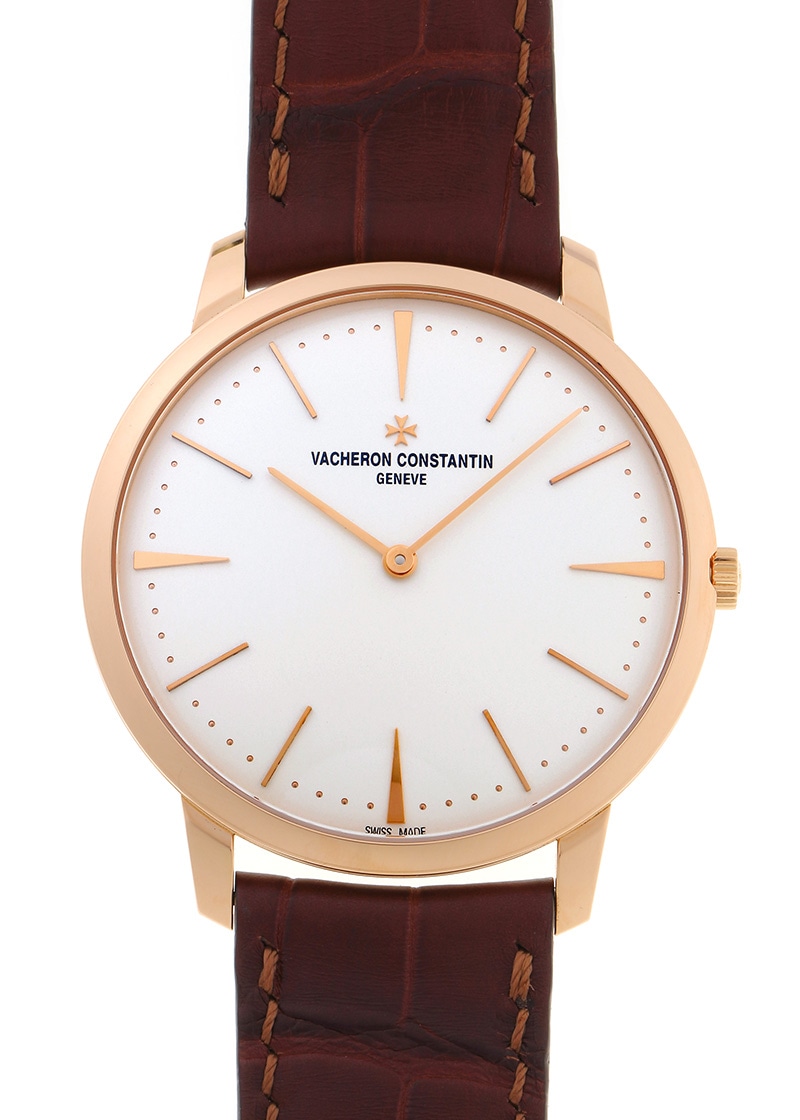 ヴァシュロンコンスタンタン - パトリモニー マニュアルワインディング | VACHERON CONSTANTIN | 81180/000R-9159 | RG シルバー文字盤 手巻き レザー | 中古