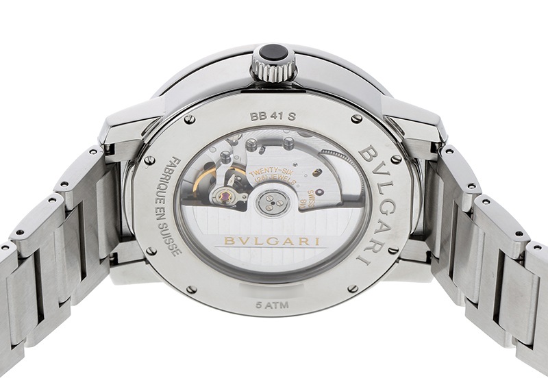 ブルガリ - ブルガリ・ブルガリ | BVLGARI | BB41WSSD | SS 白文字盤 自動巻き ブレスレット