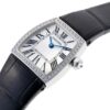 カルティエ - ラドーニャ SM ダイヤ | CARTIER | WE600351 | WG シルバー文字盤 クォーツ レザー | 中古