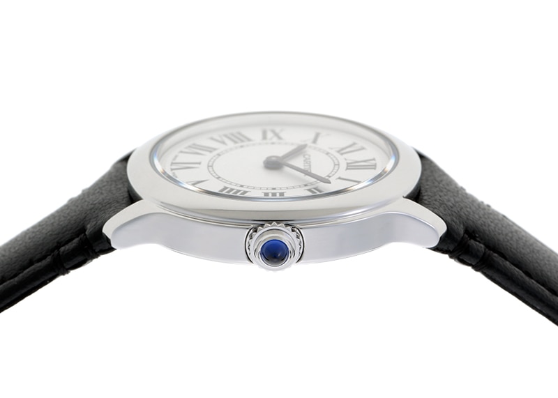 カルティエ - ロンド マスト ドゥ カルティエ | CARTIER | WSRN0030 | SS シルバー文字盤 クォーツ レザー