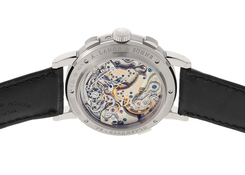 A.ランゲ&ゾーネ - ダトグラフ パーペチュアルカレンダー | A.LANGE&SOHNE | 410.038E(LSLS4103AB) | WG グレー文字盤 手巻き レザー | 中古