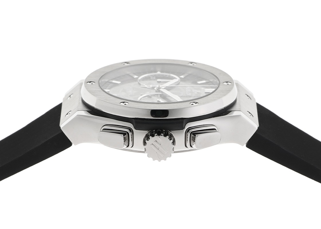 ウブロ - アエロフュージョン クロノグラフ | HUBLOT | 525.NX.0170.RX | TI スケルトン文字盤 自動巻き ラバー | 中古