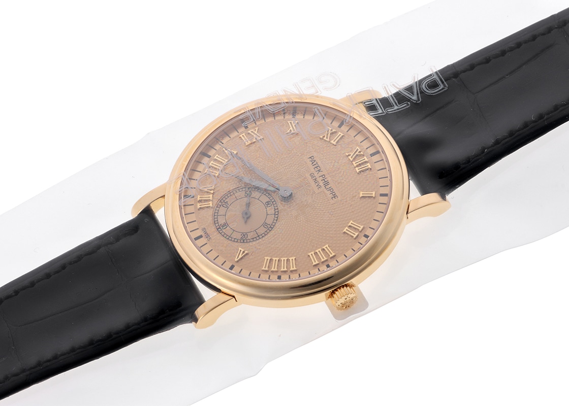 パテックフィリップ - カラトラバ | PATEK PHILIPPE | 5022J-001 | YG シャンパン文字盤 手巻き レザー | レストア