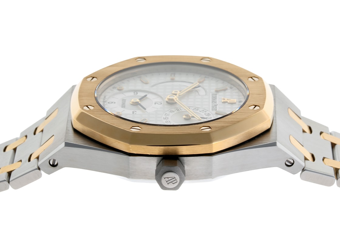 オーデマピゲ - ロイヤルオーク デュアルタイム | AUDEMARS PIGUET | 25730SA.O.0789SA.05 | YG&SS 白文字盤 自動巻き ブレスレット | 中古
