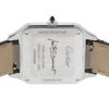 カルティエ - サントスデュモン LM | CARTIER | WSSA0046 | SS ブラック文字盤 手巻き レザー | 中古