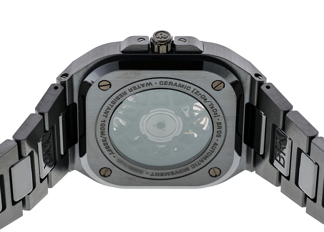 ベル&ロス - BR05 | BELL&ROSS | BR05A-BL-SK-CE/SCE | スケルトン文字盤 自動巻き ブレスレット | 未使用品