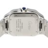 カルティエ - サントス ドゥ カルティエ デュアルタイムゾーン | CARTIER | WSSA0076 | SS グレー文字盤 自動巻き ブレスレット | 中古