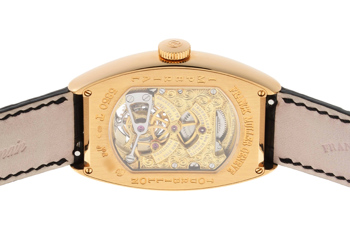 フランクミュラー - インペリアル トゥールビヨン | FRANCK MULLER | 5850T | PG ブルー文字盤 手巻き レザー | 委託品 | 中古