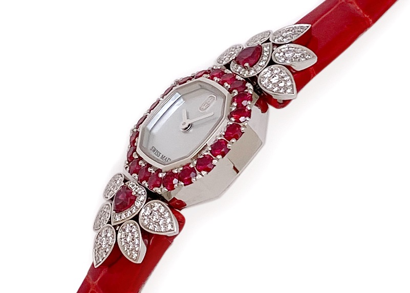 ハリーウィンストン - プレシャス 14本限定 | HARRY WINSTON | HJTQHM18PP011 | PT シェル文字盤 クォーツ レザー | 委託品 | 中古