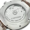 カルティエ - ドライブ ドゥ カルティエ ラージデイト | CARTIER | WSNM0005 | SS シルバー文字盤 自動巻き レザー | 委託品 | 中古