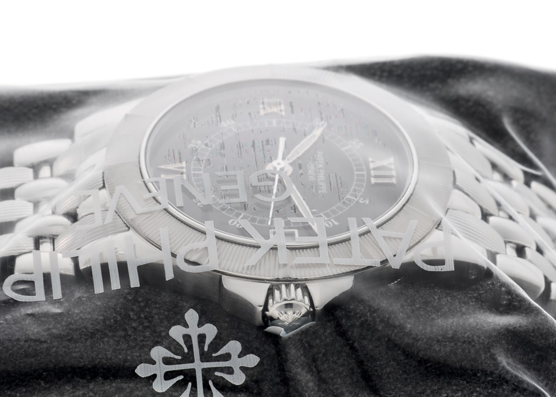 パテックフィリップ - ネプチューン | PATEK PHILIPPE | 5080/1A | SS 黒文字盤 自動巻き ブレスレット | レストア