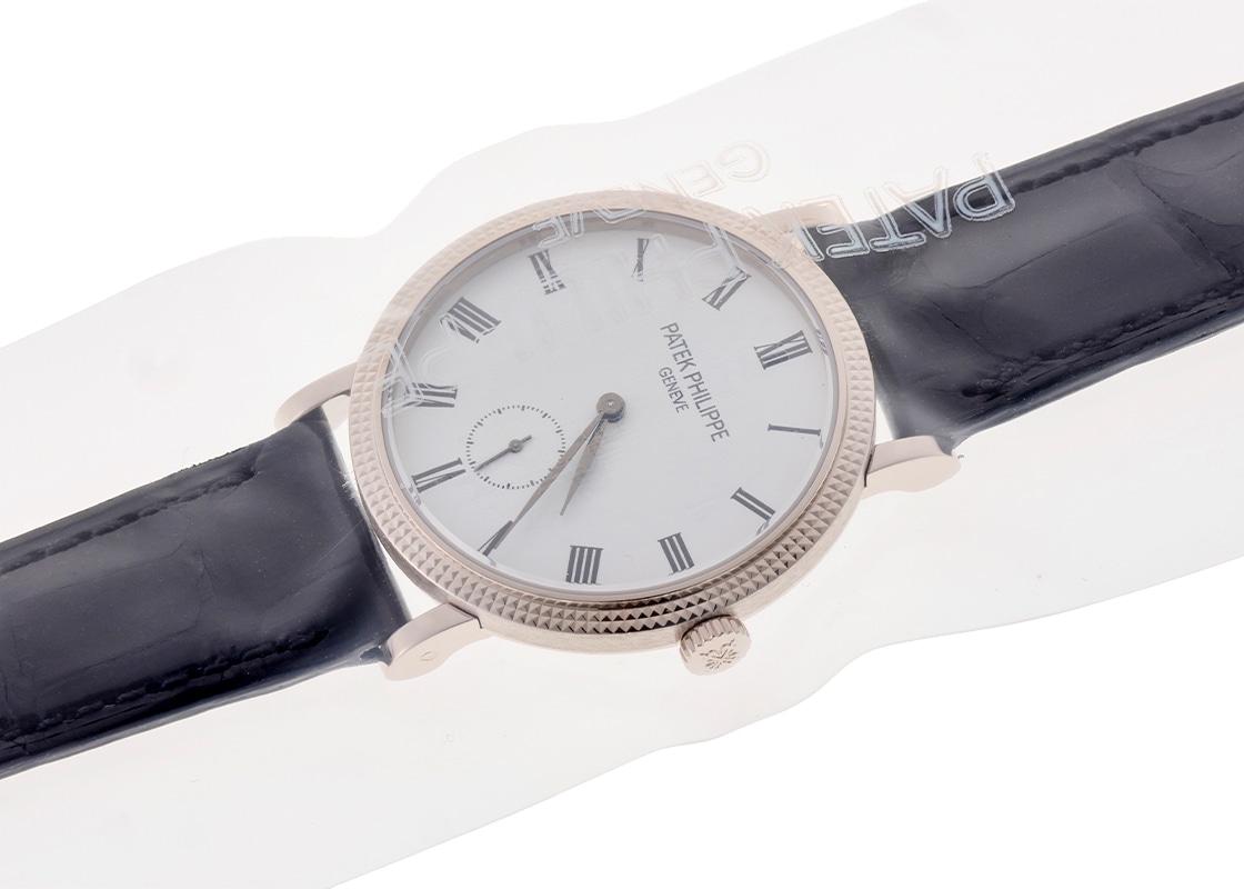 パテックフィリップ - カラトラバ | PATEK PHILIPPE | 7119G-010 | WG 白文字盤 手巻き レザー | レストア