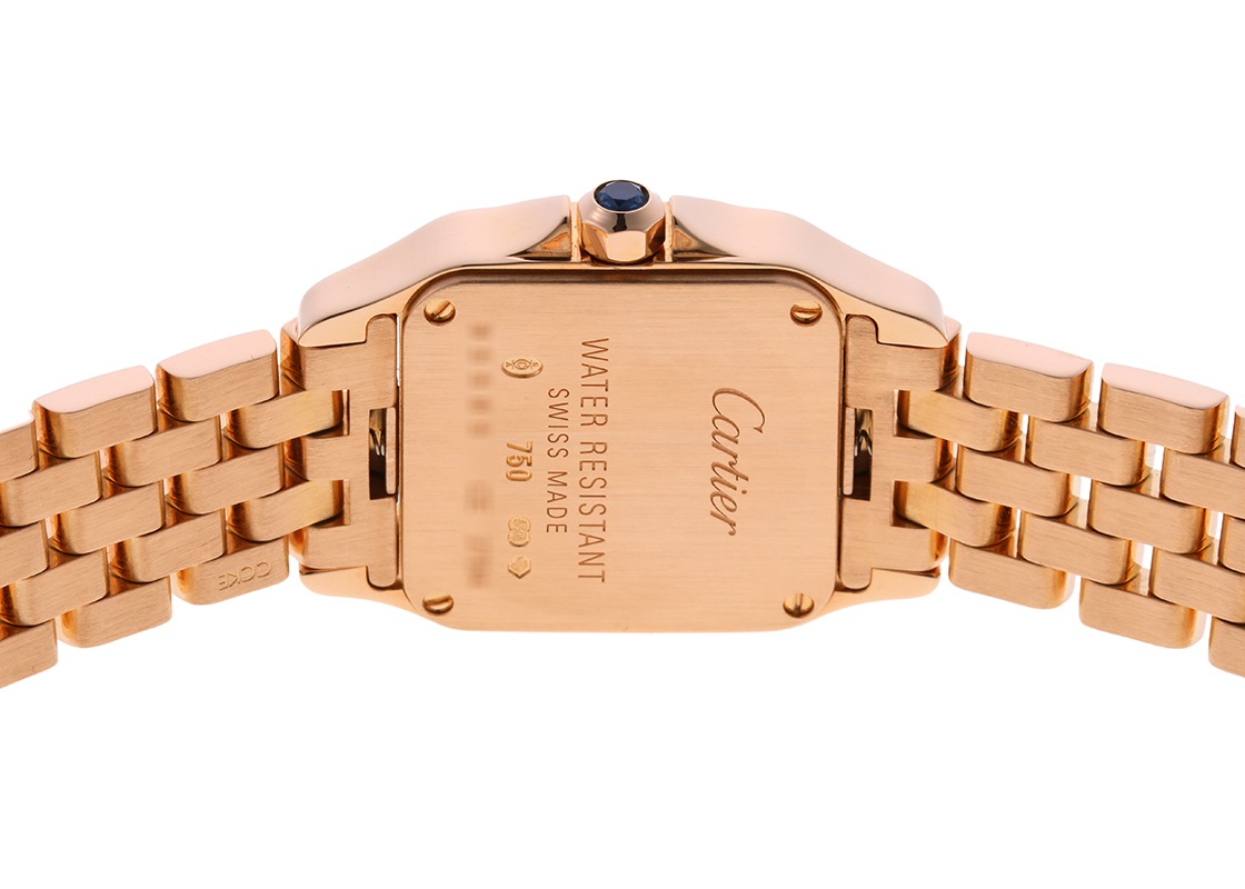 カルティエ - サントス ドゥモワゼル SM | CARTIER | W25073X9 | PG シルバー文字盤 クォーツ ブレスレット | 中古