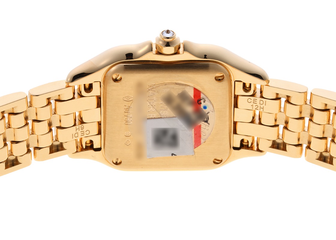 カルティエ - パンテール ドゥ カルティエ SM | CARTIER | WJPN0053 | YG 黒文字盤 クォーツ ブレスレット | 未使用品