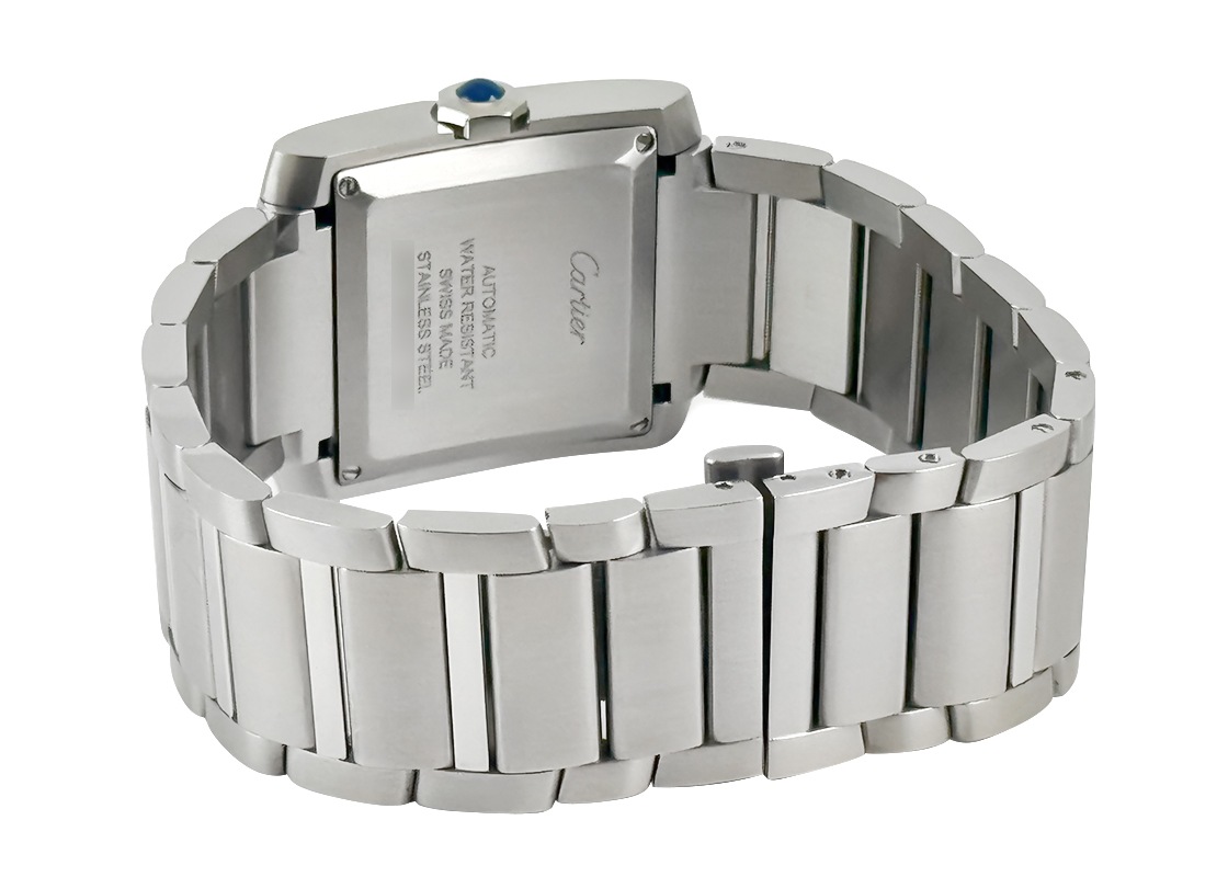 カルティエ - タンクフランセーズ LM | CARTIER | WSTA0067 | SS シルバー文字盤 自動巻き ブレスレット | 中古