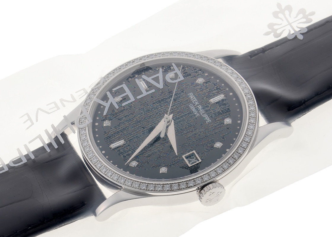 パテックフィリップ - カラトラバ ベゼルダイヤ Cal.324 S C | PATEK PHILIPPE | 5297G-001 | WG 黒文字盤 自動巻き レザー | レストア