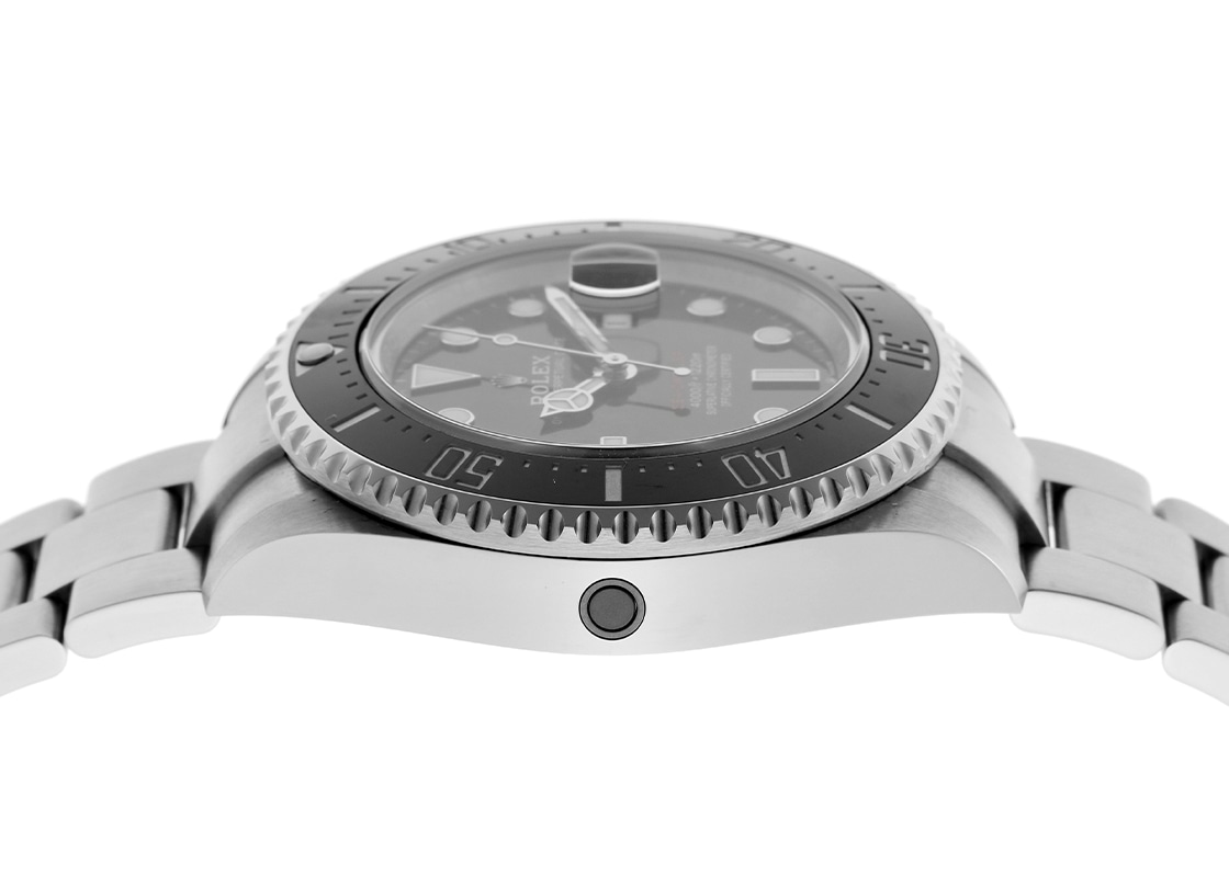 ロレックス - オイスター パーペチュアル シードゥエラー | ROLEX | 126600 | SS 黒文字盤 自動巻き ブレスレット | 中古