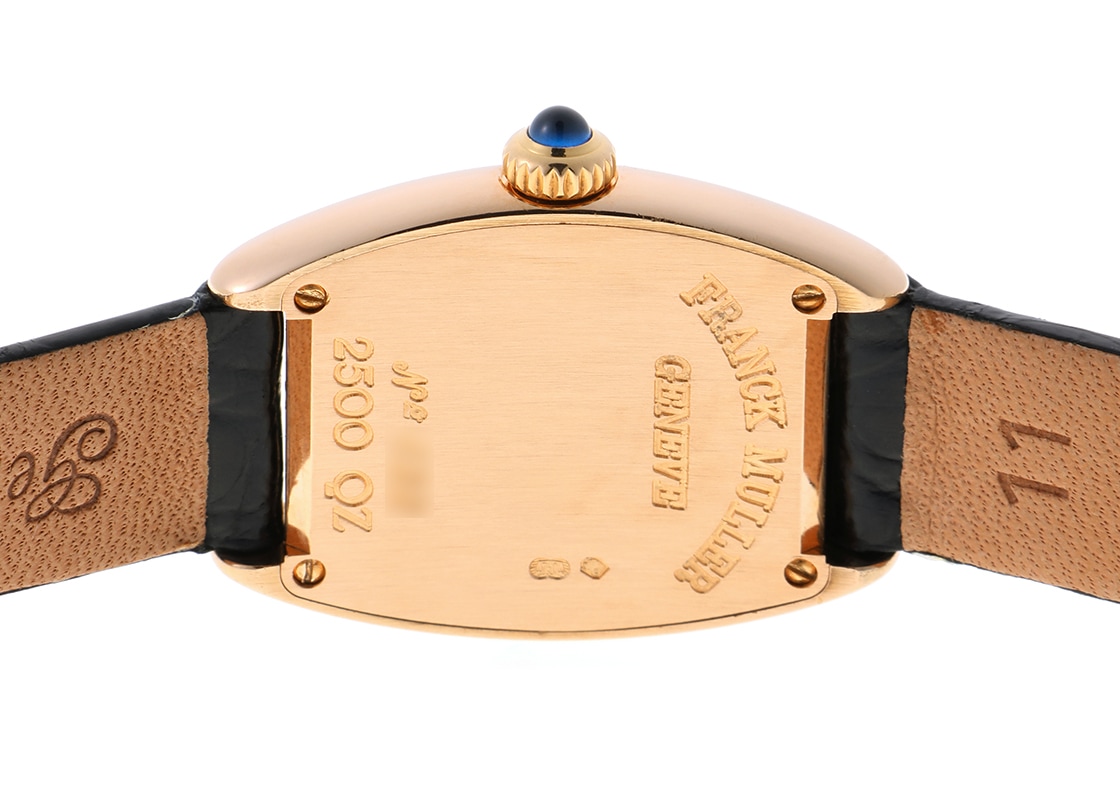 フランクミュラー - トノウカーベックス プティ | FRANCK MULLER | 2500QZ | RG シルバー文字盤 クォーツ レザー | 中古