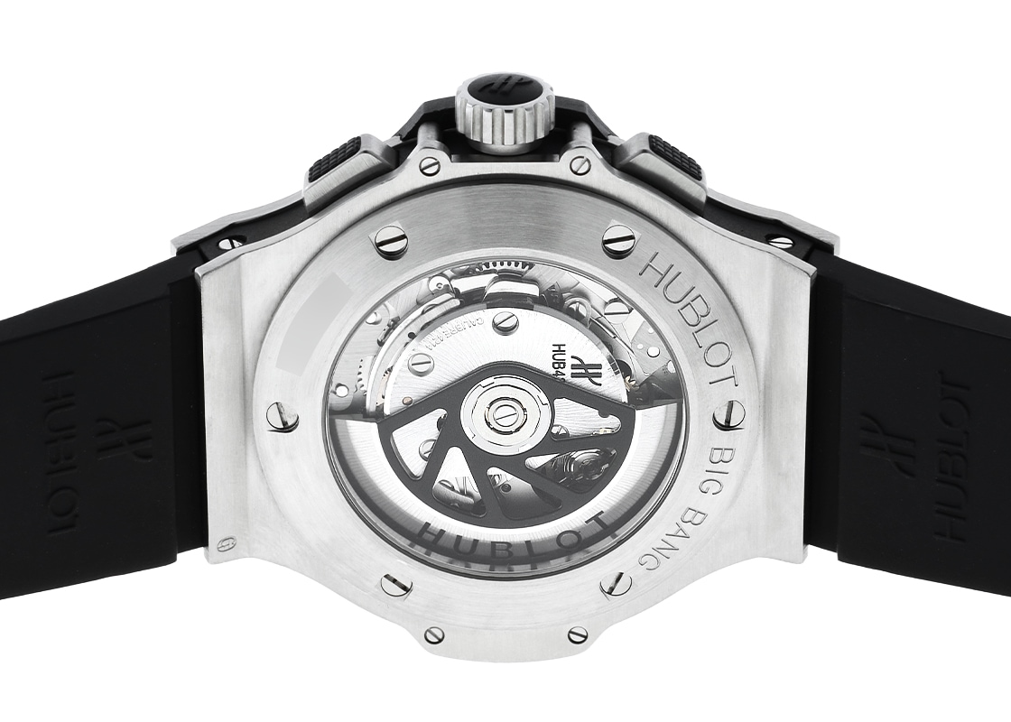ウブロ - ビッグバン アエロバン スチールセラミック | HUBLOT | 311.SM.1170.GR | SS スケルトン文字盤 自動巻き ラバー | 中古