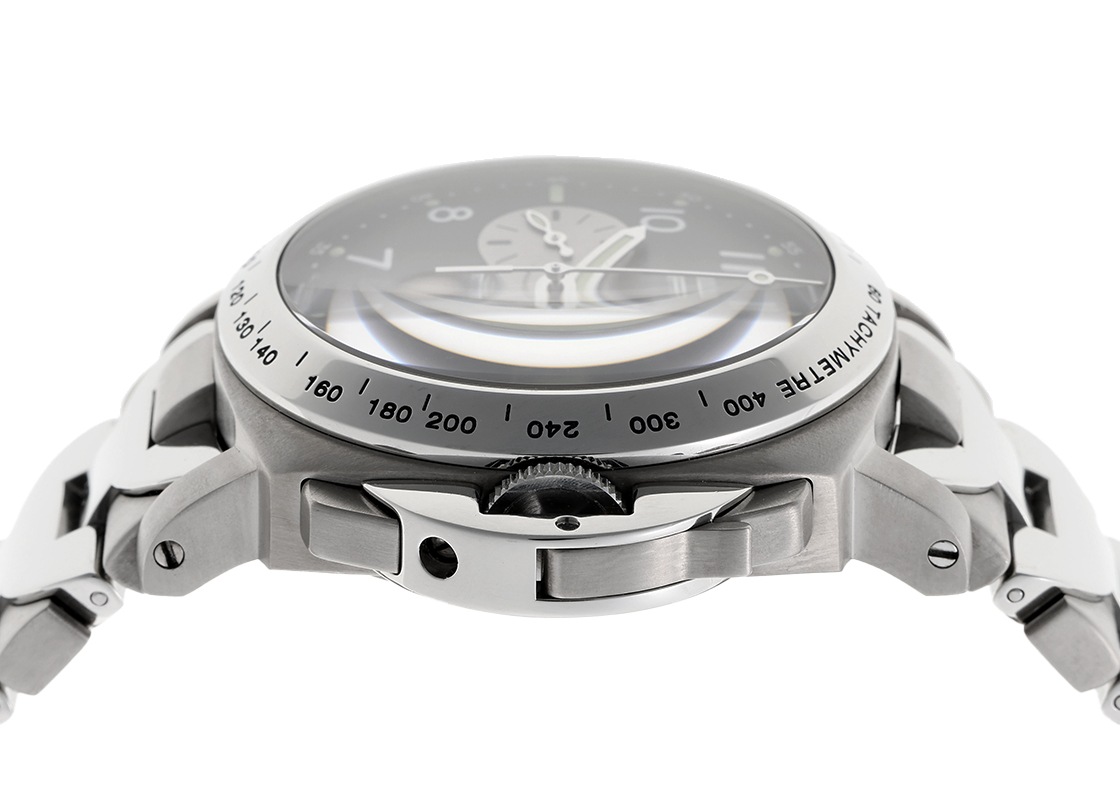 オフィチーネパネライ - ルミノール クロノグラフ | OFFICINE PANERAI | PAM00122 | TI&SS グレー文字盤 自動巻き ブレスレット | 中古