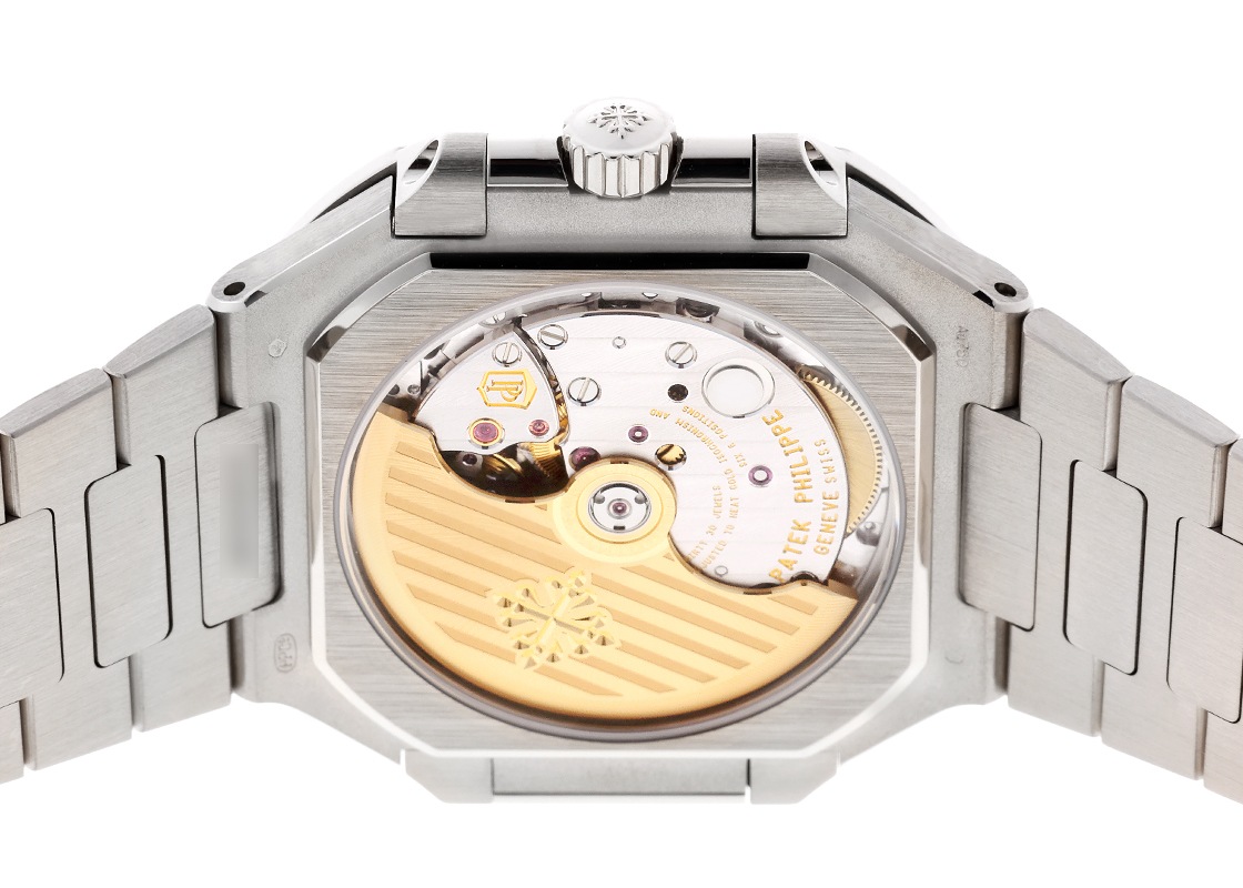パテックフィリップ - キュビタス | PATEK PHILIPPE | 7128/1G-001 | WG ブルー文字盤 自動巻き ブレスレット