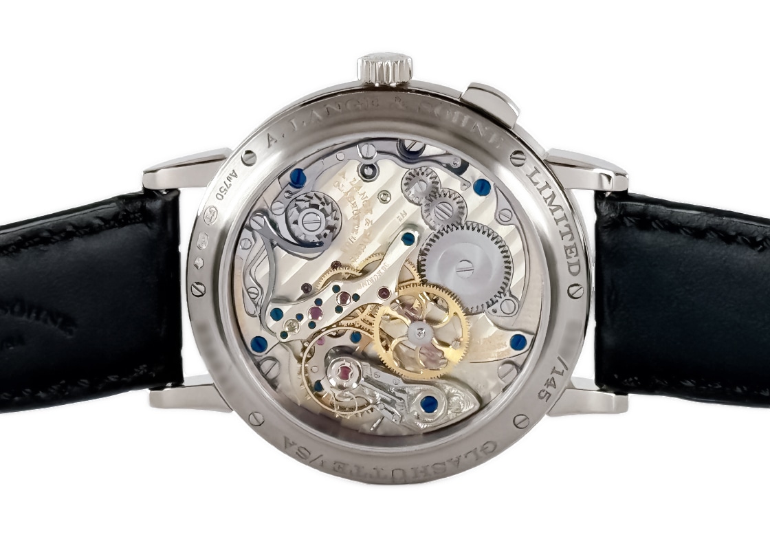 A.ランゲ&ゾーネ - 1815 ウォルターランゲへのオマージュ 145本限定 | A.LANGE&SOHNE | 297.026 (LSLS2973AA) | WG シルバー文字盤 手巻き レザー | 中古