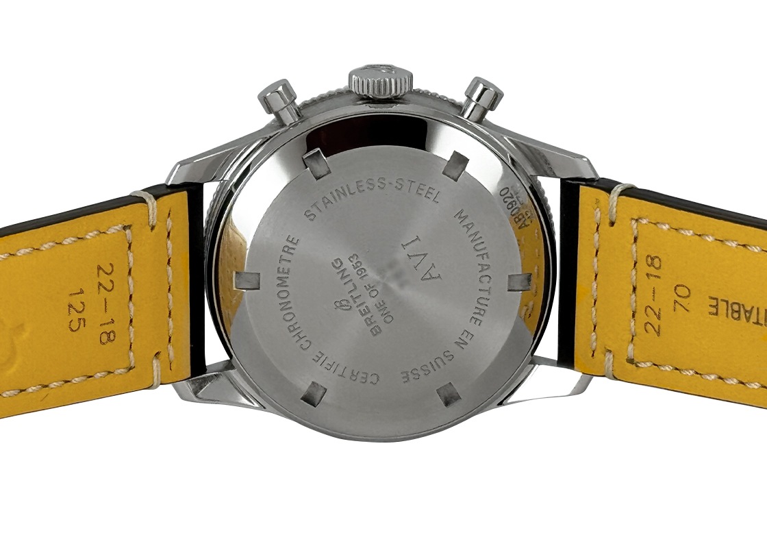 ブライトリング - アヴィ REF.765 1953 リ・エディション | BREITLING | AB0920131B1X1 | SS 黒文字盤 手巻き レザー | 中古
