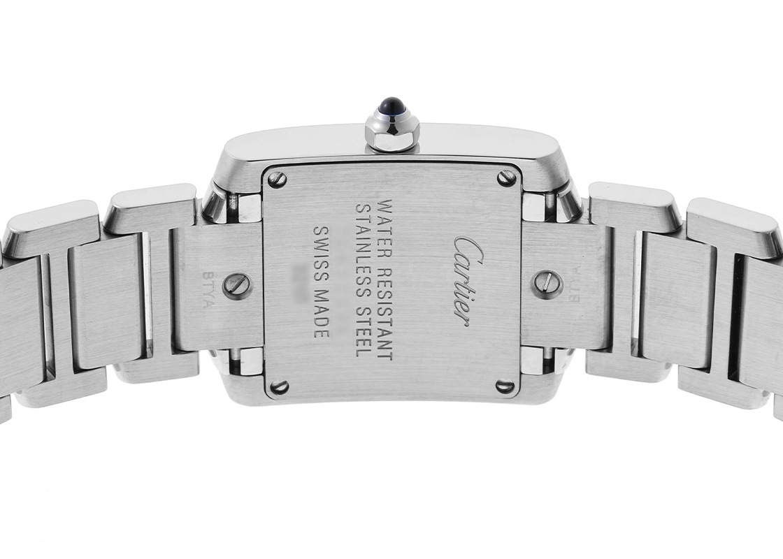 カルティエ - タンクフランセーズ SM | CARTIER | W51008Q3 | SS 白文字盤 クォーツ ブレスレット | 中古