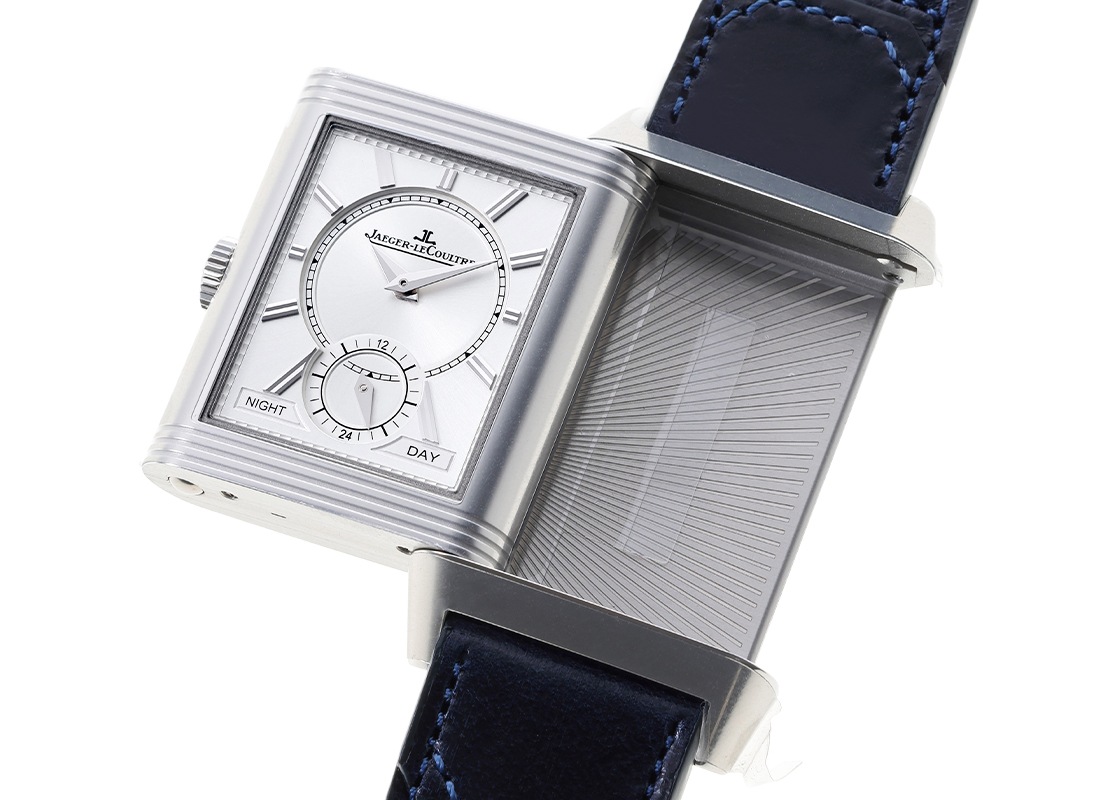 ジャガールクルト - レベルソ トリビュート デュオ スモールセコンド | JAEGER LECOULTRE | Q3988481(215.8.D4) | SS ブルー 文字盤 手巻き レザー | 未使用品